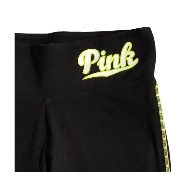 PINK Victoria's Secret Yoga Leggings Women's Size XS Black Pants Gym Workout - Picture 6 of 10
